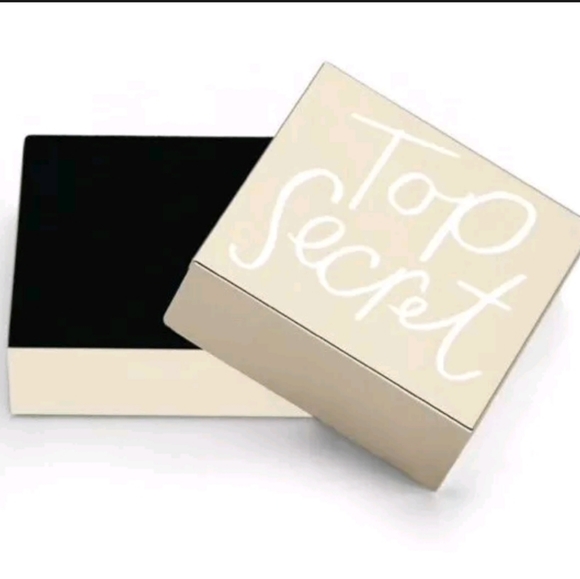 🔥FINAL💲⬇️kate spade Lenox ALL THAT GLISTENS™ TOP SECRET Jewelry Box ~ NWT - Picture 2 of 12